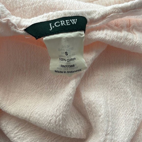 J Crew Boho Drawstring Oversized Mid Dress l SIZE S - Picture 6 of 6